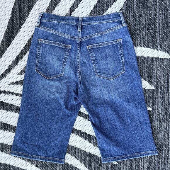 Banana Republic Factory Bermuda Denim Long Shorts Size 25/0 - Picture 6 of 8